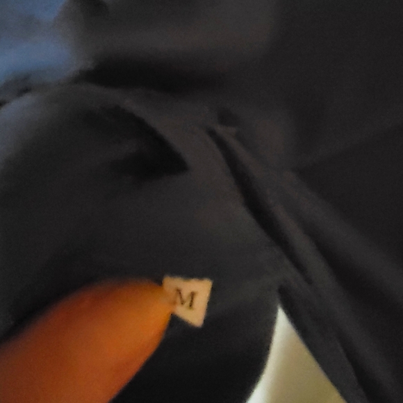 🌼3 for 30🌼Long sleeve Lace Contrast black W sz M Everyday wear. Private label - Picture 4 of 5